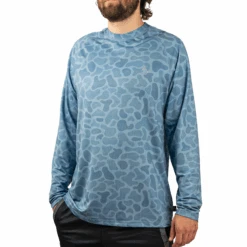FishLite™ Long Sleeve Sun Shirt 25 FishLite™ Long Sleeve Sun Shirt -Fishing Promotion Sale BigWaterBlue 3