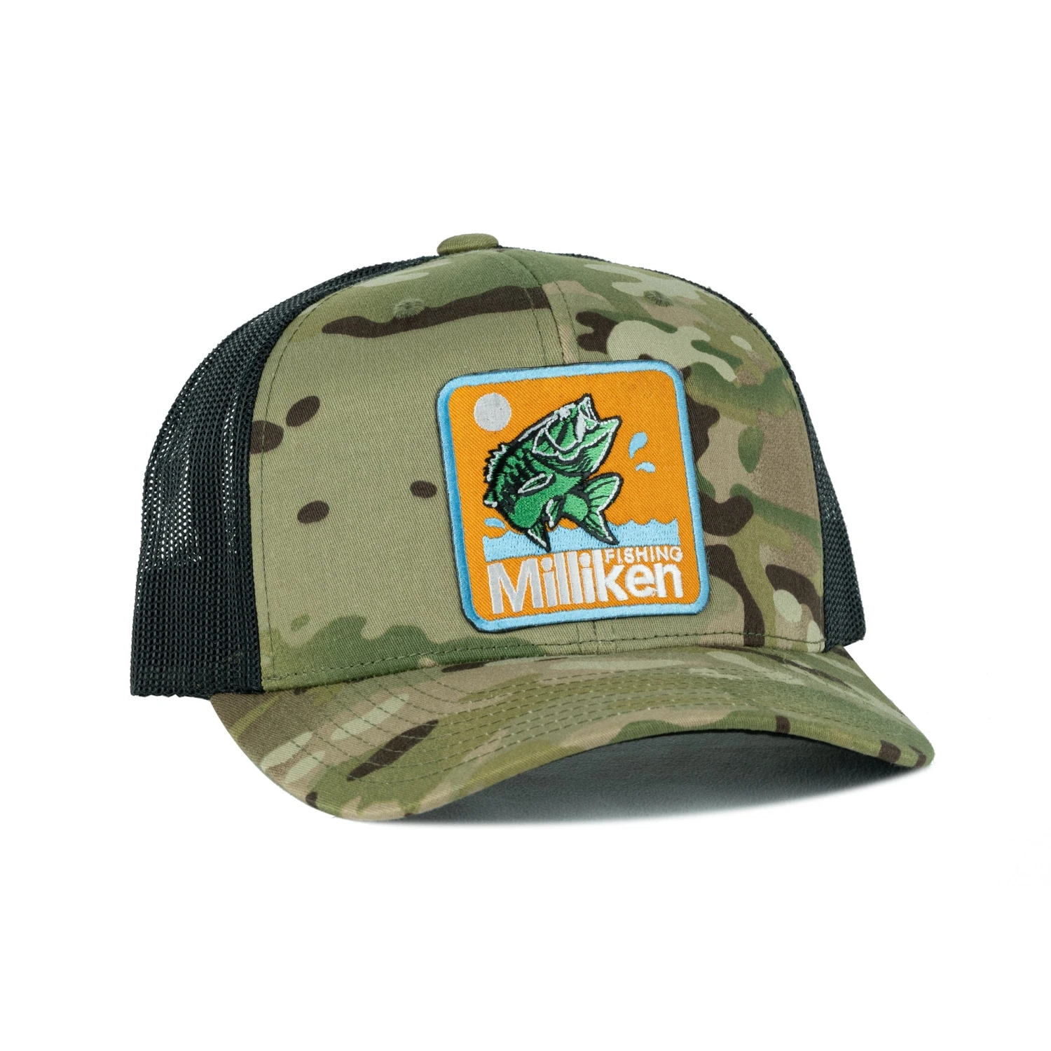 Retro Bass Camo -MC Green/Black